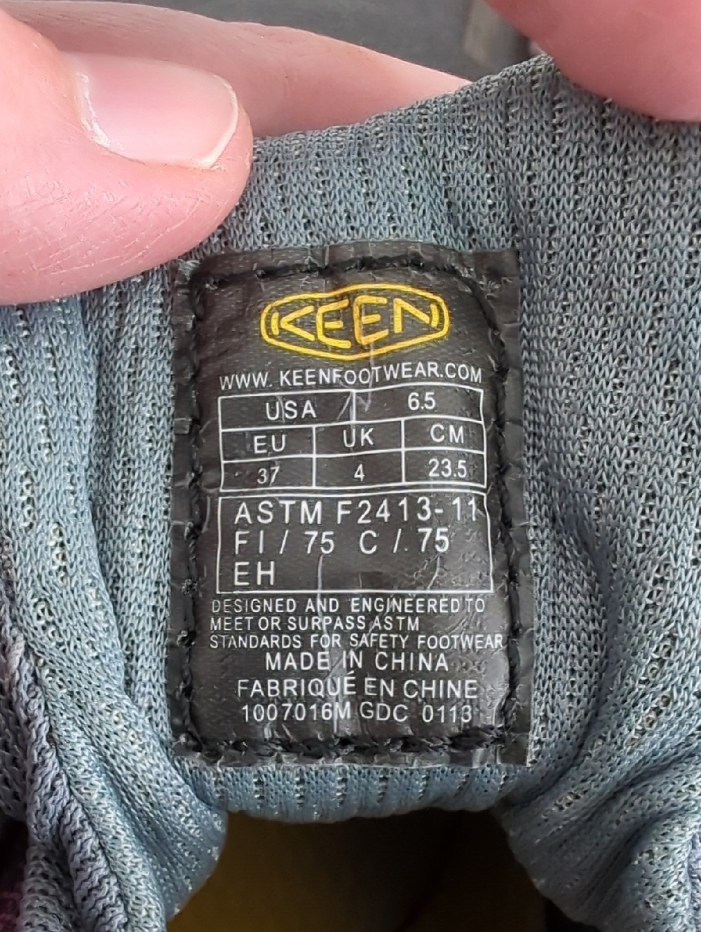 Keen Detroit Steel Toe Boots Size 6.5 - Picture 7 of 7